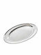 Homestyle Platou de Servire Oval Inox Argintiu 35x19buc 1buc
