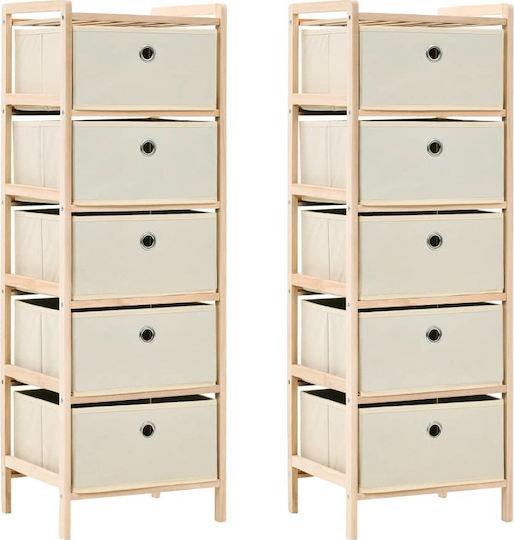 Eingangsmöbel mit Schuhschrank 32x26x93cm