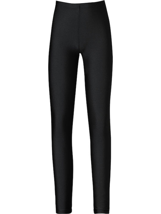 Kinderleggings Glänzendes Schwarze