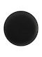 Maxwell & Williams Round Porcelain Serving Platter Caviar Black Black Ø40cm