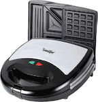 Sonifer SF-6050 Sandwich Maker with Removable Plates for for 2 Sandwiches Sandwiches 800W Inox