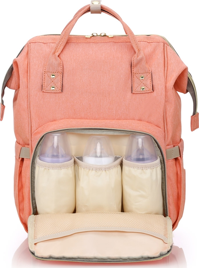 Gabesy All in One Practical Baby Diaper Bag Pink Skroutz.gr