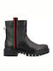 Ghete dama de piele Negru
