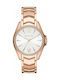 Michael Kors Whitney Crystals Watch with White Metal Bracelet