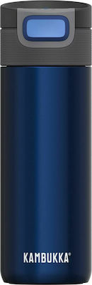 Kambukka Etna Flasche Thermosflasche Rostfreier Stahl BPA-frei Midnight 500ml mit Mundstück 11-01005