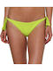 Bikini Bottoms Brazil with Laces Yellow