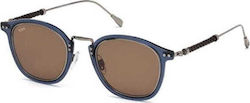 Tod's Sonnenbrillen Blau mit Metall Gestell Tod's Sonnenbrillen Blau mit Metall Gestell