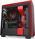 NZXT H710 Gaming Midi Tower Κουτί Υπολογιστή με Πλαϊνό Παράθυρο Κόκκινο