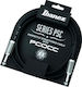 Ibanez Series PSC Kabel 6,3mm Stecker - 6,3mm Stecker 3.05m Schwarz (PSC10)