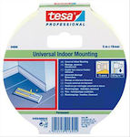 Tesa Universal Indoor Mounting Selbstklebend Schaumstoff Doppelseitiges Klebeband Weiß 19mmx10m 1Stück 64958-0008