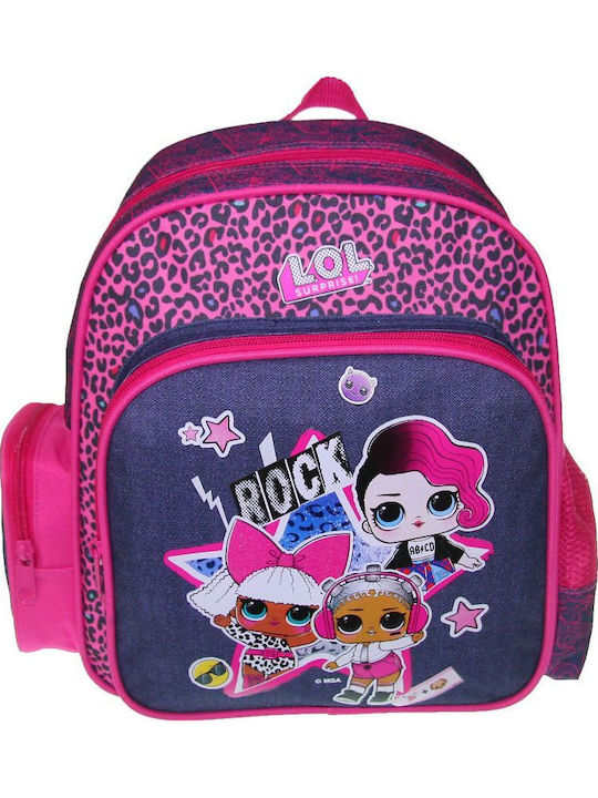 Paxos LOL Surprise School Bag Backpack Kindergarten in Fuchsia color