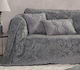 Nef-Nef Homeware Rouen Покривка За Фотьойл Шенил 170x180см Сива