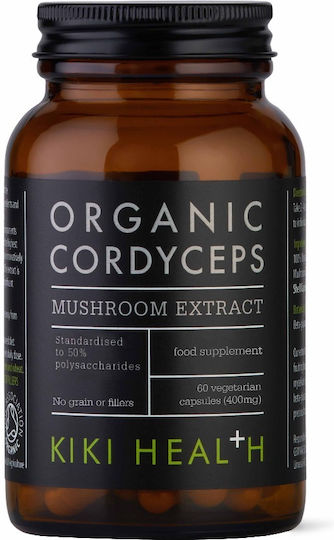Kiki Health Organic Cordyceps 400mg 60 φυτικές κάψουλες
