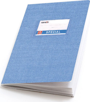 Typotrust Notebook Ruled B5 50 Sheets Light Blue 1pcs