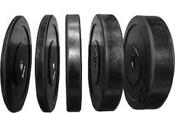 Power Force Set of Plates Olympic Type Rubber 1 x 20kg Φ50mm