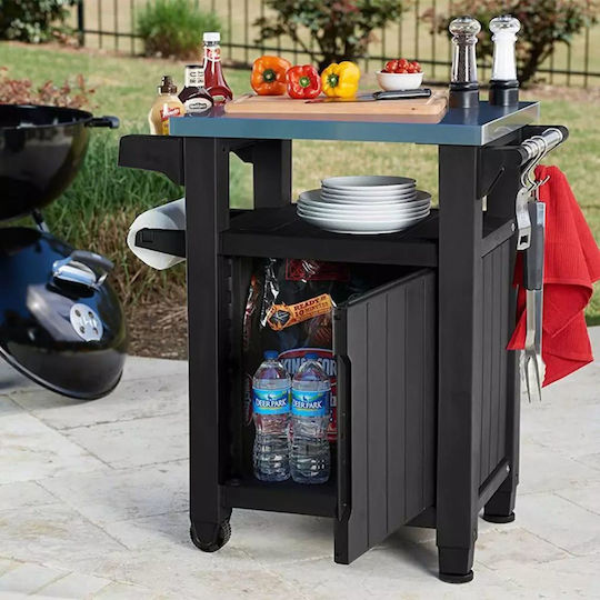 Masa Bar pentru spații exterioare mici Maro 70x54x90buc
