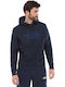 Drew Peak Sweatshirt with Hood Navy Blue