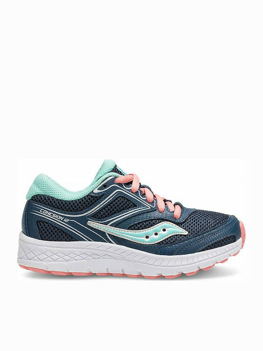 Cohesion Kids Sports Shoes Running with Laces Blue