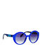 Italia Independent Women's Sunglasses with Blue Plastic Frame 0905V.022.ZEB