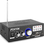 Fenton Solide Leistungsverstärker Hi-Fi-Verstärker Stereo AV360BT Schwarz