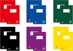 Typotrust Notebook Ruled A4 50 Sheets Study 1pcs (Μiscellaneous colours)