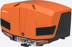 Enganches Aragon Towbox V3 Μπαγκαζιέρα Κοτσαδόρου Αυτοκινήτου με Μονό Άνοιγμα Χωρητικότητας 400lt Πορτοκαλί