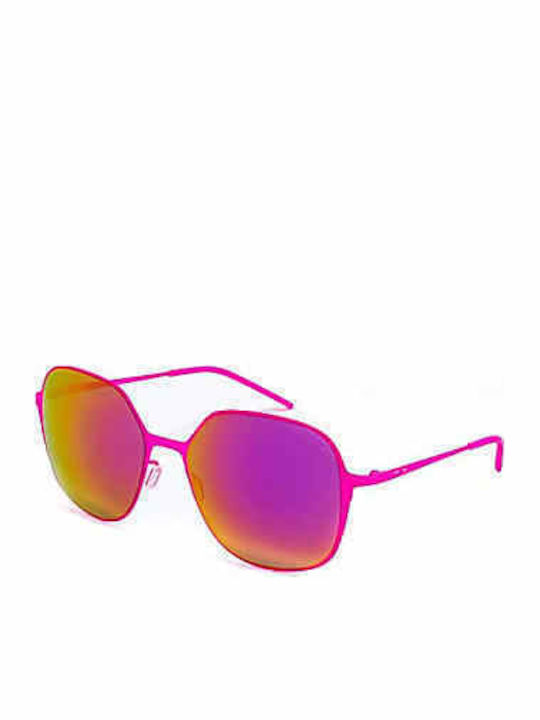 Italia Independent Women's Sunglasses with Pink Metal Frame 0202.018.000