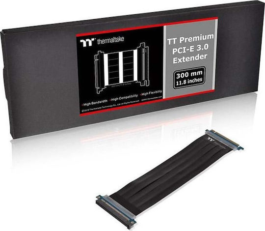 Thermaltake PCI-E 3.0 Extender 300mm Καλώδιο Riser PCIe για GPU