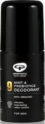 Green People No. 9 Mint & Prebiotics Deodorant Deodorant als Roll-On 75ml Green People No. 9 Mint & Prebiotics Deodorant Deodorant als Roll-On 75ml