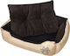 vidaXL Sofa Dog Bed Beige 110x80cm. 131364