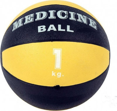 Mambo Max AC-3390 Medicine Ball 1kg Yellow