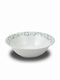 Nava Maiolica Porcelain Salad Bowl Grey 23x23cm