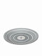 Espiel Charlotte Teller Wüste Keramik Black mit Durchmesser 21.5cm