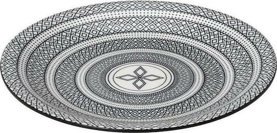 Espiel Charlotte Teller Wüste Keramik Black mit Durchmesser 21.5cm