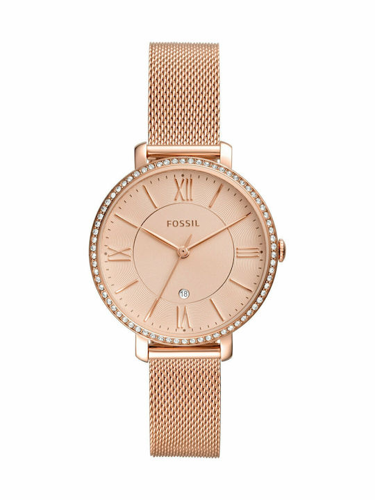 Fossil Jacqueline Crystals Γυναικείο Ρολόι 36mm...