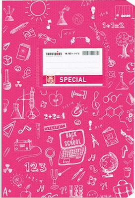 Typotrust Notebook Ruled B5 50 Sheets Special Doodle 1pcs (Μiscellaneous Designs)