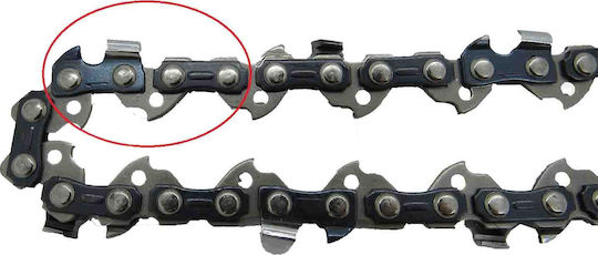 Visco Parts 150-64Μ Chainsaw Chain with Pitch 3/8"LP, Gauge .050"-1.3mm & Number of Guides 64E