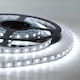 Fos me Αδιάβροχη Ταινία LED 12V Ψυχρό Λευκό Φως 5m Τύπου SMD5050