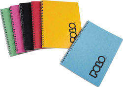 Polo Spirale Schulheft Geregelt A4 90 Papiereinlagen Classic Note Verschiedene Farben