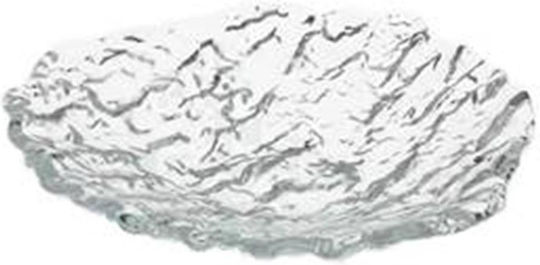 Espiel Ramos Plate Desert Glass Transparent with Diameter 14cm
