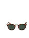 Polaroid Men's Sunglasses with Brown Tartaruga Plastic Frame and Green Polarized Lens PLD2086/S 086UC