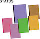 Next Notebook Ruled A4 Status 1pcs (Μiscellaneous colours)