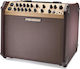 Fishman Loudbox Artist with Bluetooth Combo Verstärker für akustische Instrumente 1 x 8" 120W Braun