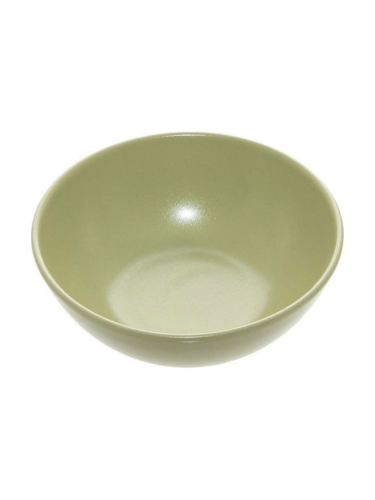 Espiel Ceramic Serving Bowl Πράσινο with Diameter 14εκ. 1pcs