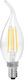 Optonica SP4-A4 Λάμπα LED 4W 120mm για Ντουί E14 και Σχήμα C35 Φυσικό Λευκό 320lm
