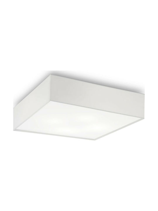 Ideal Lux Ritz Modernă Metalică Plafonieră de tavan cu Dulie E27 60buc Alb