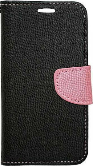Brieftasche Synthetisches Leder Schwarz (Huawei P Smart 2019 / Ehre 10 Lite)