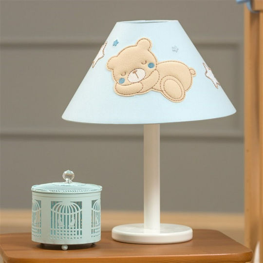 Funna Baby Kinder Nachttischlampe Sweet Dreams Blau 10x29x40εκ.