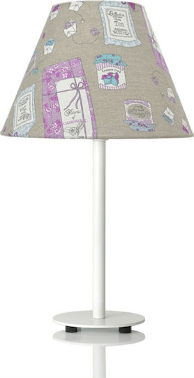 Veis Lampă portabilă pentru copii Hemera Kids Alb 24.5x24.5x43εκ.