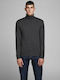 Long Sleeve Sweater Dark Grey Melange